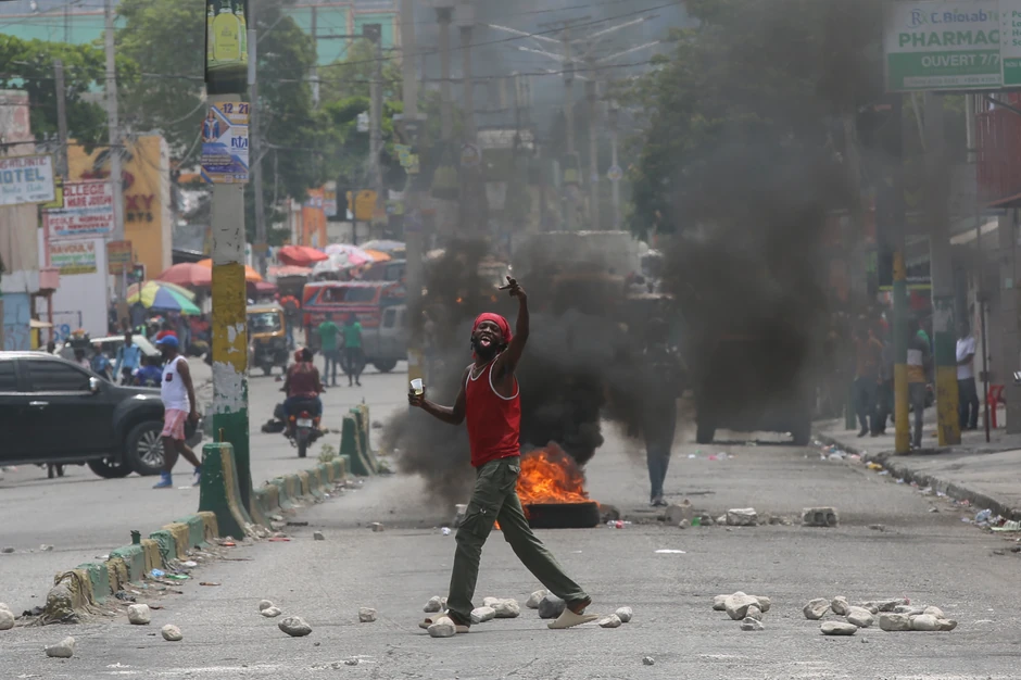 Antivladin protest u Port-o-Prensu 26. marta