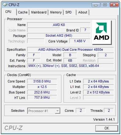 Podkręcanie – procesor. Gigabyte GA-MA74M-S2H