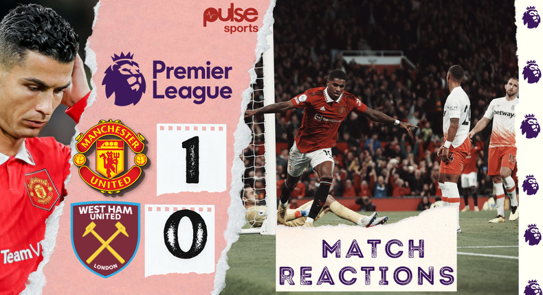 Manchester United defeated West Ham 1-0 on Sunday evening in the Premier League