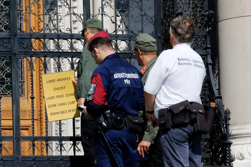 Protest Barta Staszewskiego na Węgrzech