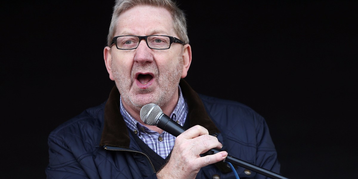 Len McCluskey says unions are ready to break the law over the public sector pay cap