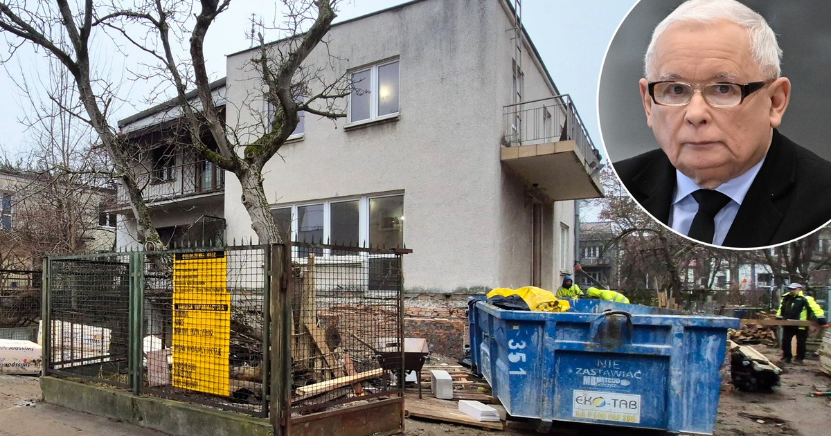 Remont za ścianą u prezesa PiS. Kaczyński będzie miał nowych sąsiadów