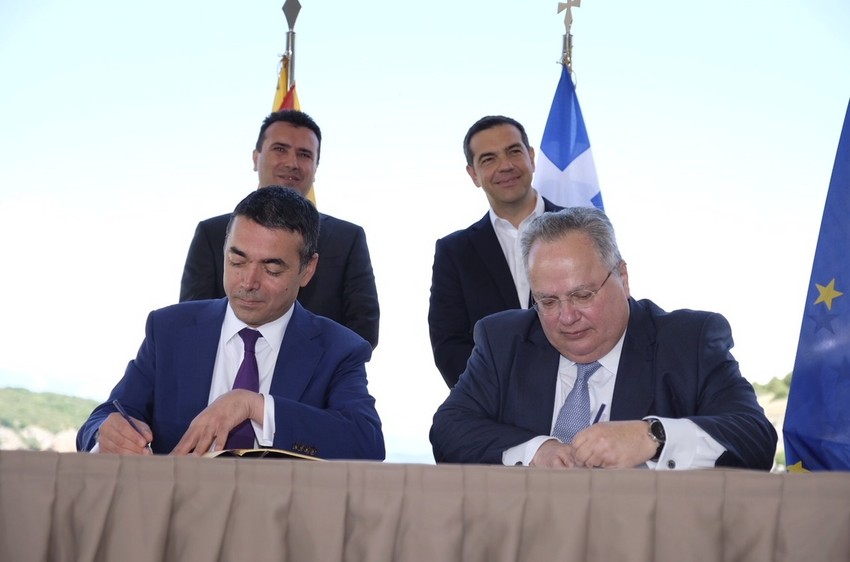 Prespanski sporazum potpisali su Nikola Dimitrov i Nikos Kocijas