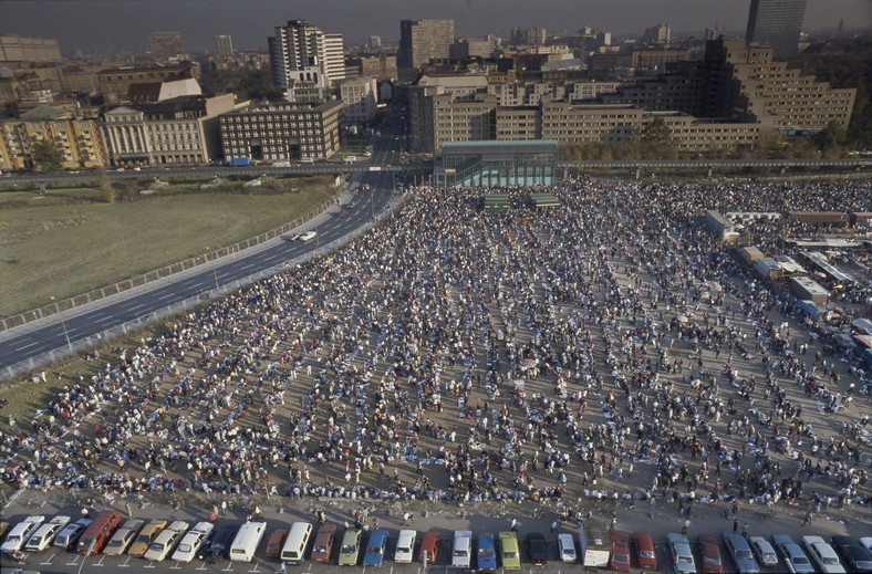 Polenmarkt w Belinie Zachodnim, 1990 r.