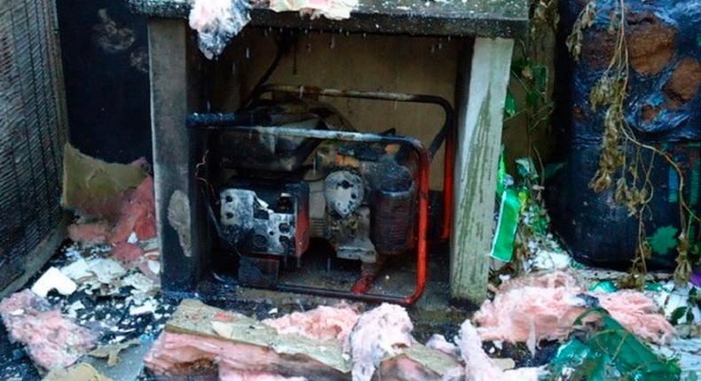 Generator fire claims teenager's life