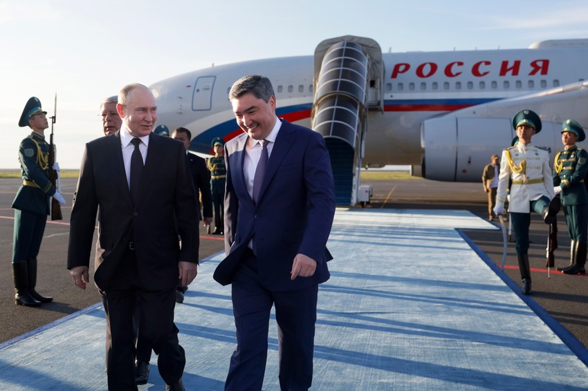 Vladimir Putin u Astani, Kazahstan, 3. jula