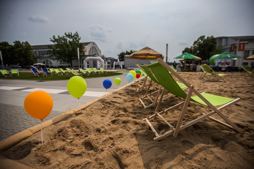 Plaża na Targach już działa