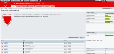 Screen z gry "Football Manager 2010"
