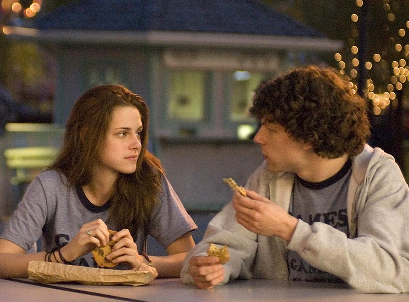 Kristen Stewart i Jesse Eisenberg w "Adventureland"