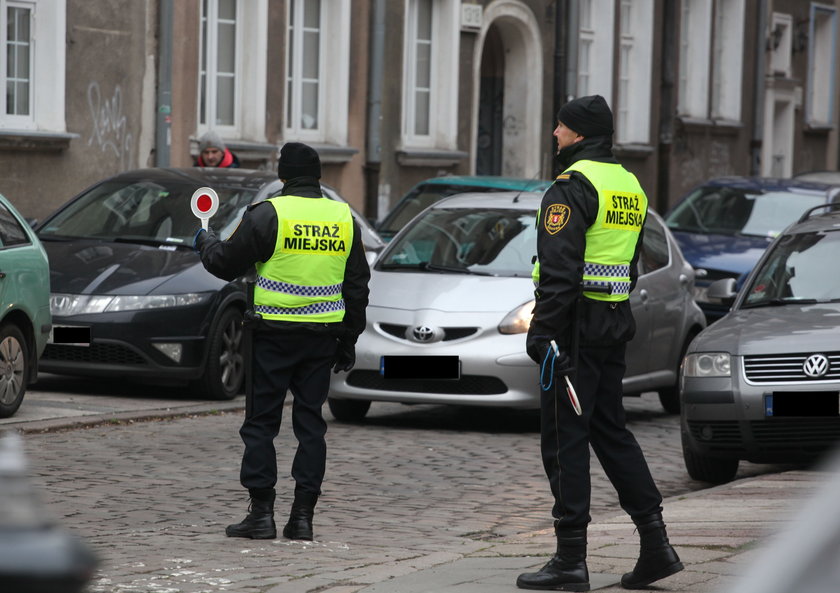 strażnicy miejscy z Gdańska