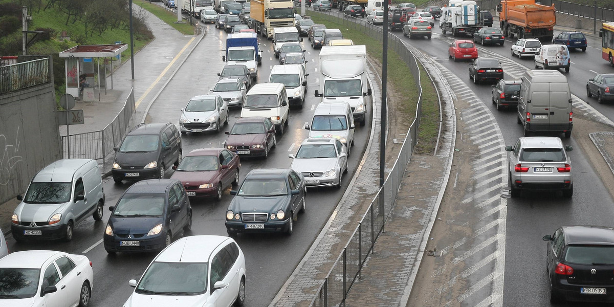 Oto najbardziej zatłoczone ulice stolicy