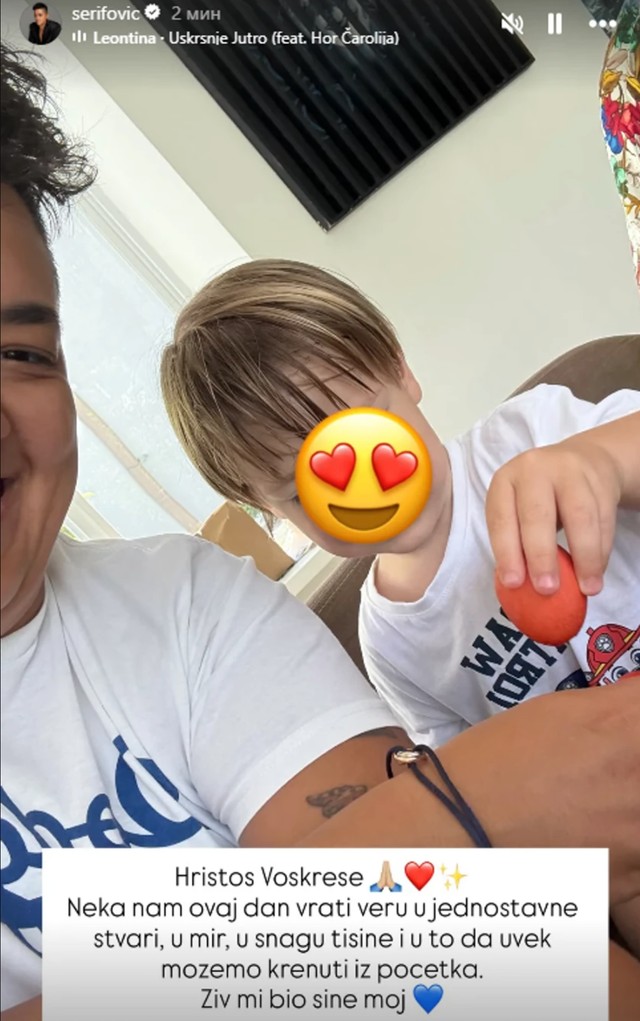 Marija Šerifović se oglasila na Uskrs