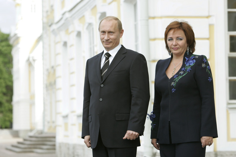 Władimir Putin z żoną Ludmiłą (2006 r.)