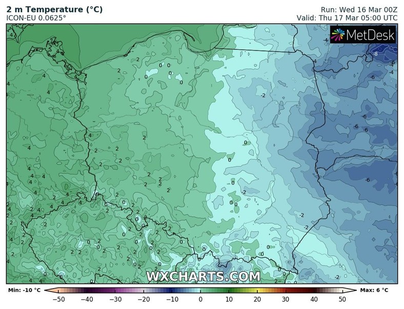 W nocy pojawią się przymrozki