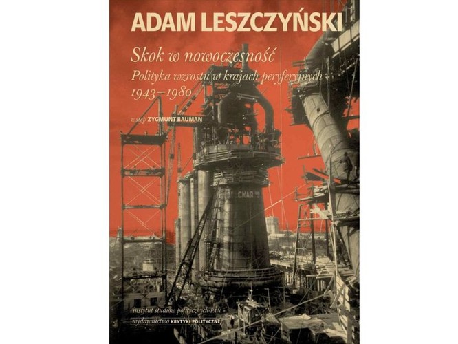 Co łączy Polskę Ignacego Mościckiego z Polską Edwarda Gierka? Czy Związek Radziecki miał przed sobą alternatywną drogę modernizacji? Czy można było „dogonić i przegonić” Zachód z pomocą aktywnego państwa? Książka Leszczyńskiego stara się opisać proces rozwoju gospodarek wschodzących oraz przeszkód na jakie natrafiają one na drodze do stania się w pełni rozwiniętymi. Próby doganiania najbogatszych państw są dla gospodarek wschodzących syzyfową pracą i jak dotąd okazywały się nieudane.  <a href=' http://forsal.pl/artykuly/711616,ciagle_skaczemy_w_nowoczesnosc_recenzja_nowej_ksiazki_adama_leszczynskiego.html' target='_blank' style='color: blue'> Czytaj całą recenzję książki. </a>