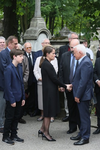 Monika Jaruzelska i Leszek Miller