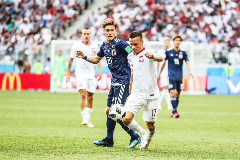 28.06.2018 JAPONIA - POLSKA MISTRZOSTWA SWIATA FIFA WORLD CUP 2018 PILKA NOZNA