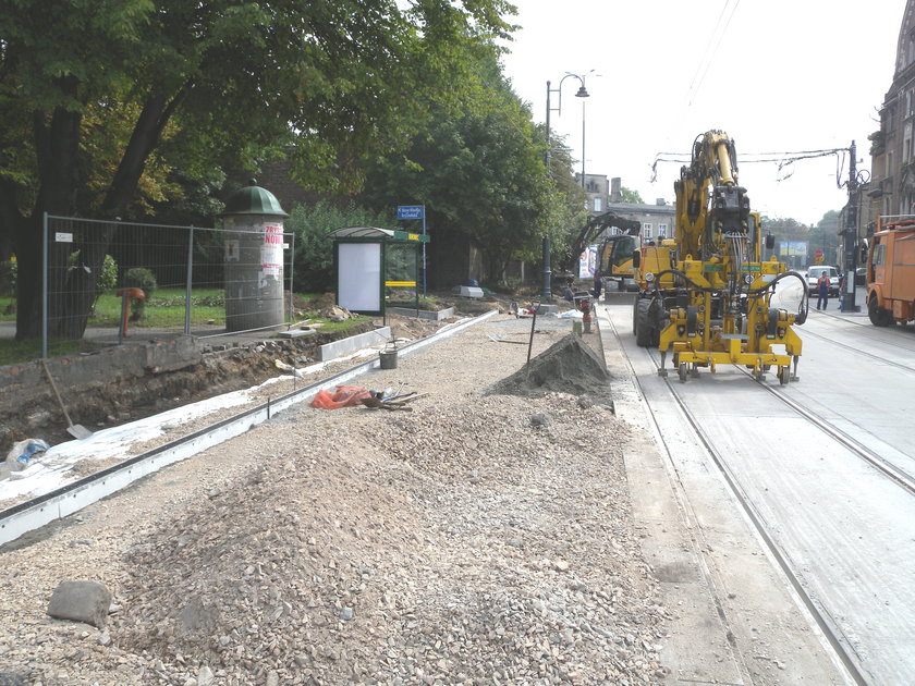 Linia 14 bez tramwajów 