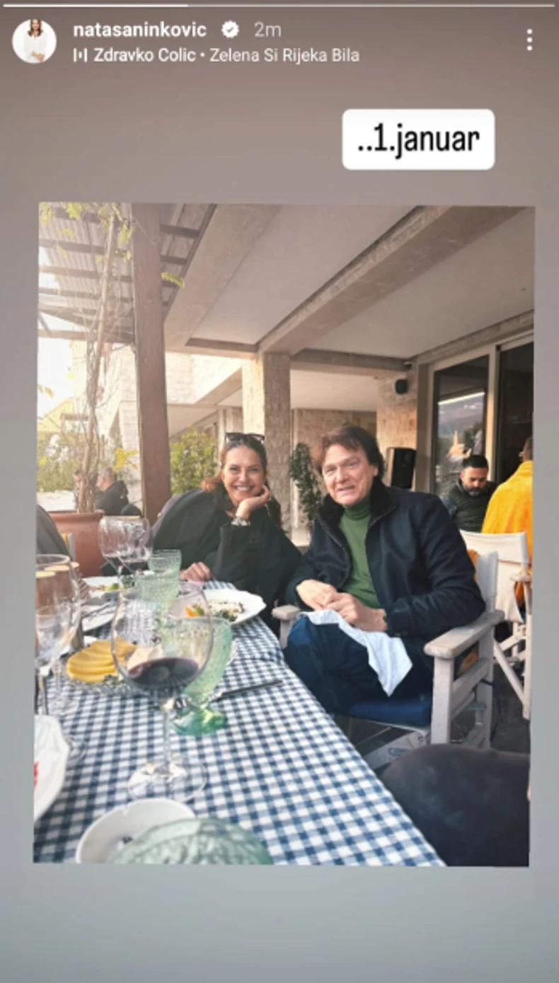 Nataša Ninković i Zdravko Čolić