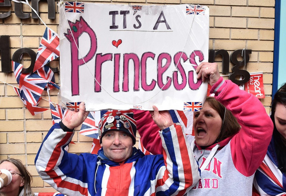 Brytyjczycy świętują narodziny Royal Baby 2