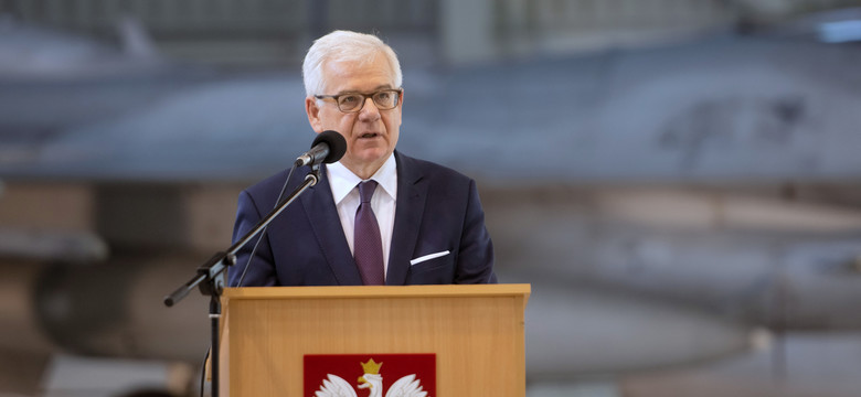 Jacek Czaputowicz: w sprawie polskiego wraku złożyłem Rosji propozycję