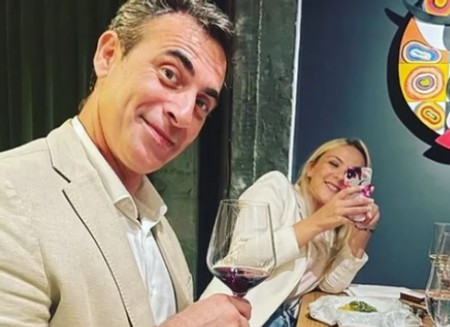 Slavko Beleslin sa novom suprugom