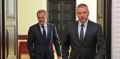 Tusk urwałby głowę ministrowi jeśli ...