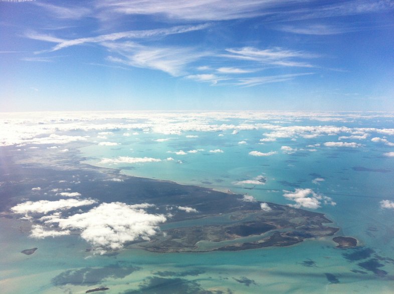 Obszar trójkąta bermudzkiego wyznaczają 3 wierzchołki: Miami, San Juan w Portoryko i Bermudy. fot. James Gass/EyeEm/Getty Images