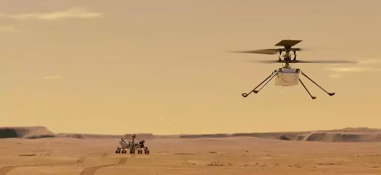 Ingenuity - helikopter NASA wykonał drugi lot na Marsie