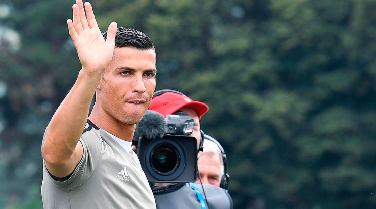 Ronaldo már az új csapattal készül az első meccsére / MTI/EPA/Alessandro Di Marco