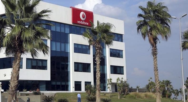 The building of Vodafone Egypt Telecommunications Co is seen at the Smart Village in the outskirts of Cairo, Egypt, October 27, 2015. REUTERS/Asmaa Waguih