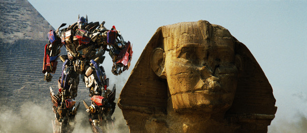 Jeden z bohaterów filmu "Transformers: Zemsta upadłych" - Optimus Prime