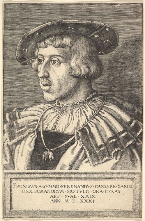Ferdynand Habsburg. Ojciec Elżbiety Habsburżanki