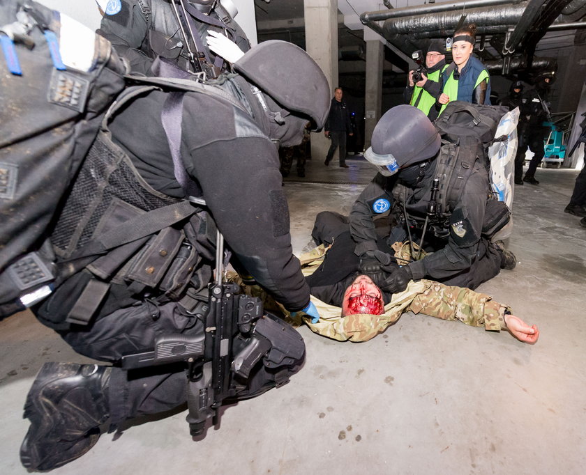 Zawody antyterrorystyczne „Tactical Prison Rescue 2015” na wrocławskim stadionie