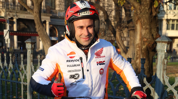 A spanyol Toni Bou az ügyességi motorozás többszörös bajnoka / Foto: Pozsonyi Zita
