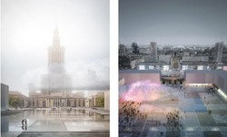 Przebudowa placu Defilad w Warszawie. Oto 5 najlepszych projektów