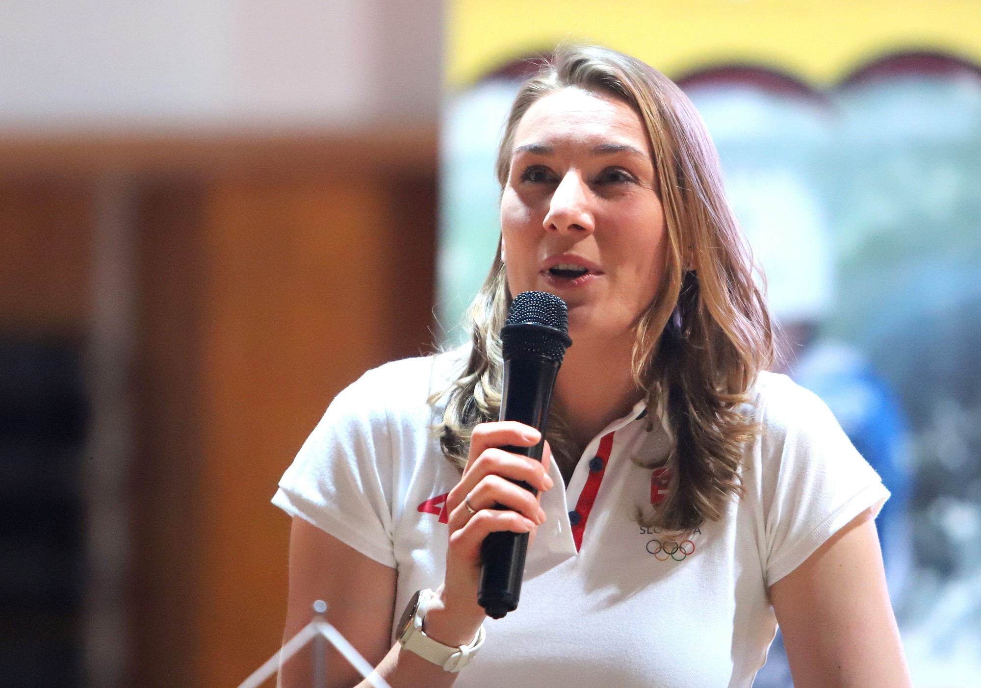 Slovenská biatlonistka Anastasia Kuzminová.