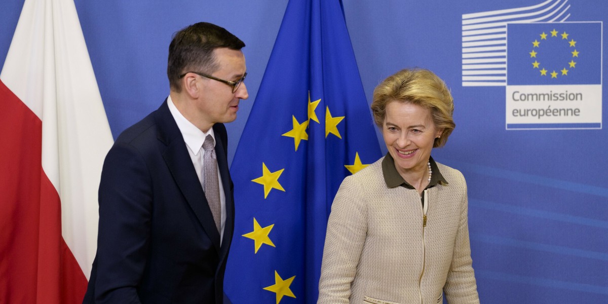 Premier Mateusz Morawiecki ma się wkrótce spotkać z szefową KE Ursulą von der Leyen