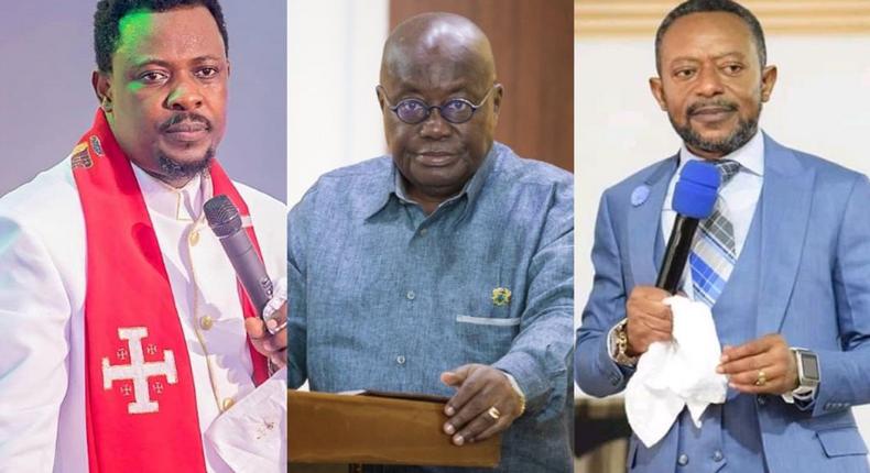 Prophet Nigel Gaisie, Nana Addo and Owusu Bempah