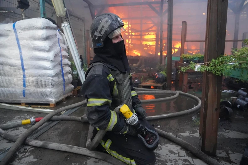 Napad na hipermarket u Ukrajini