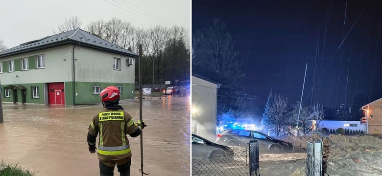 Dramatyczne skutki ulewy w Polsce. Zalane domy i ulice, wojsko w akcji