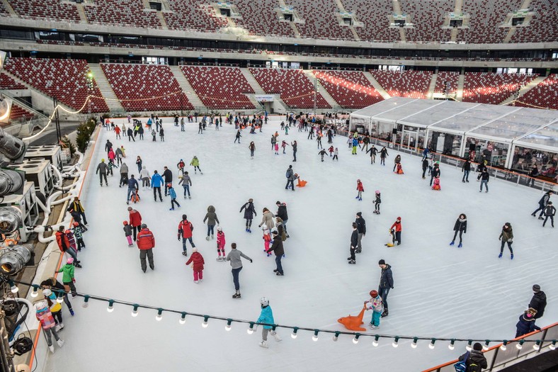 Lodowisko na Stadionie Narodowym