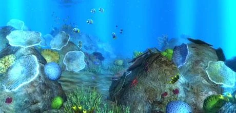 Screen z gry "Underwater Wars"