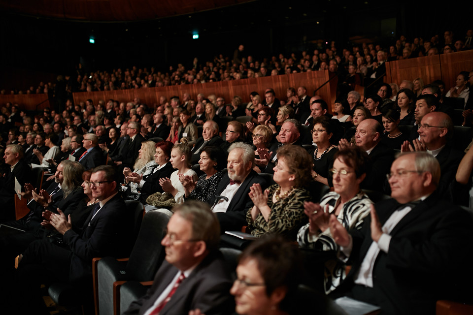 Koncert inauguracyjny w wielkiej sali koncertowej NOSPR (fot. Bartek Barczyk)