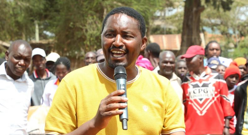 Former Agriculture CS and The Service Party founder Mwangi Kiunjuri