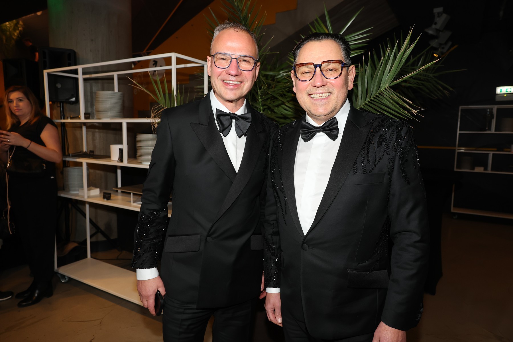 Producent Janis Sidovský a spevák Pavel Vítek. 