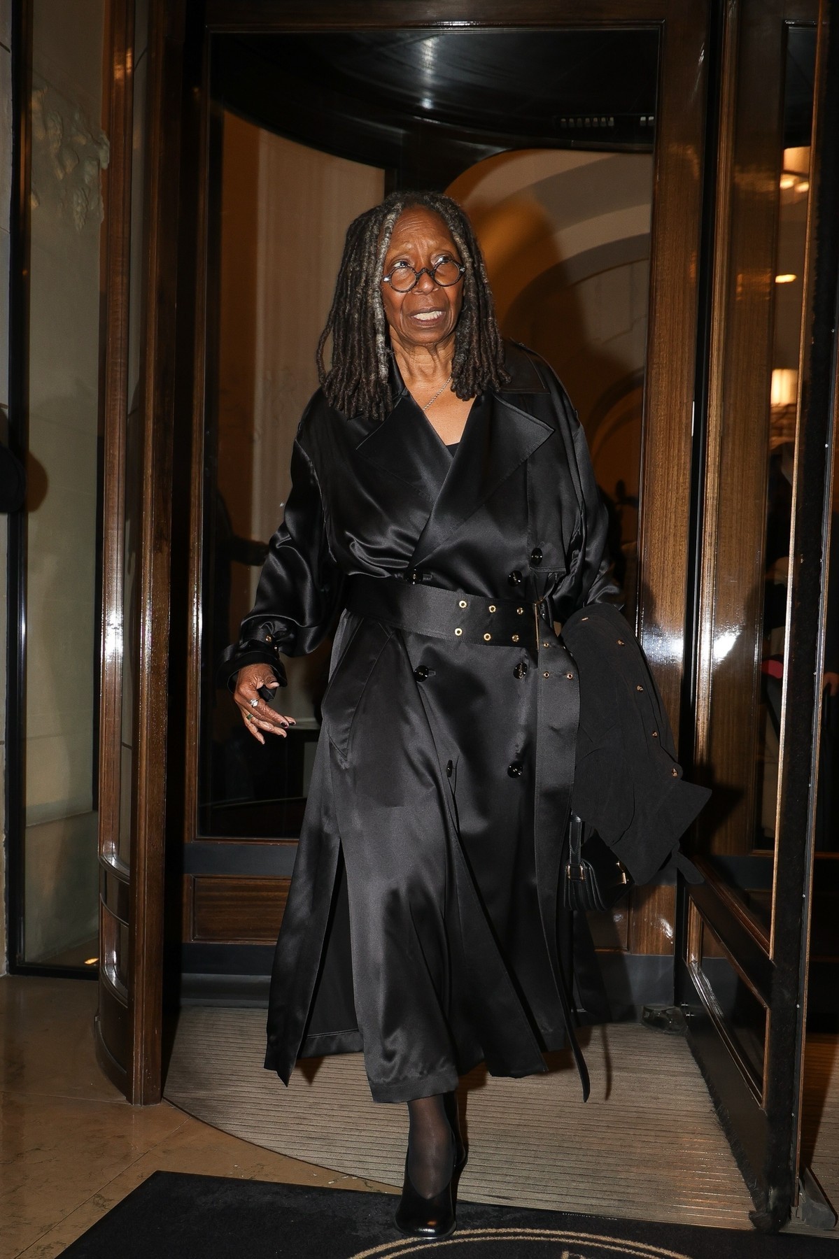 Herečka Whoopi Goldberg.