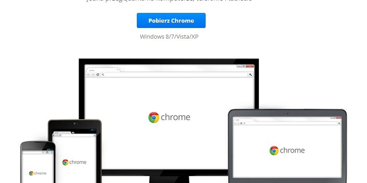 Przeglądarka Google Chrome