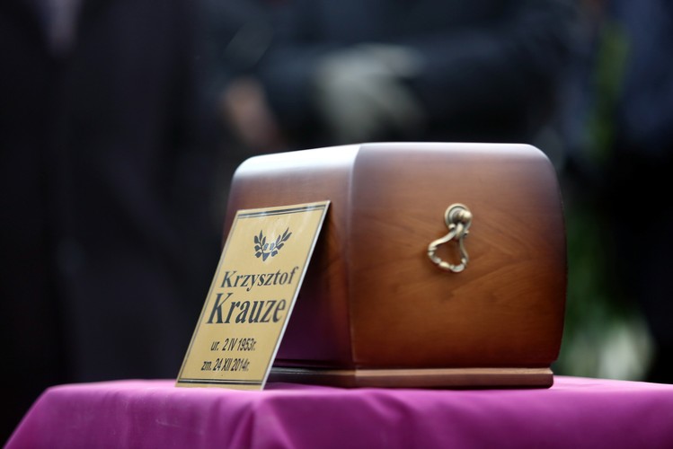 Uroczystości pogrzebowe Krzysztofa Krauzego