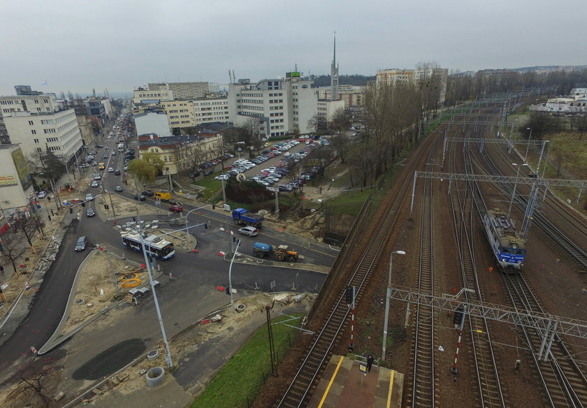 Przebudowa skrzyżowania w centrum Gdyni